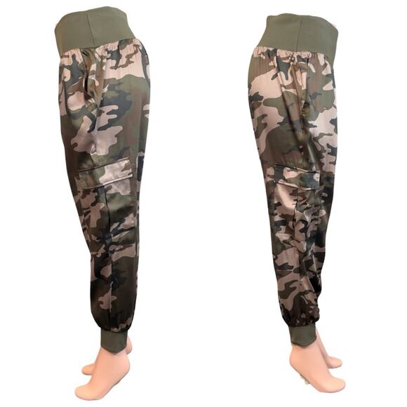 cinq a sept GILES Brown Camo Print PANT SZ L $265.00 - Picture 7 of 14